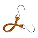 The Perfect Bungee 7-Inch Strap with Galvanized Steel S-Hooks, Tan