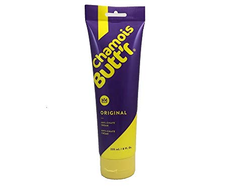 Chamois Butt'r Original Anti-Chafe Cream, 8 Ounce Tube (2)