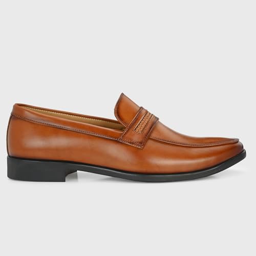 Image of Centrino Mens 6537 Formal Shoe for Men | Soft Cushioned Insole for All-Day Comfort | Stylish & Elegant Design | Perfect for Office, Business Casual & Formal Attire 6537-1 Black 11