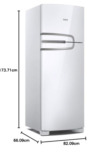 Refrigerador 340L 2 Portas Frost Free Classe A 220 Volts, Branco, Consul