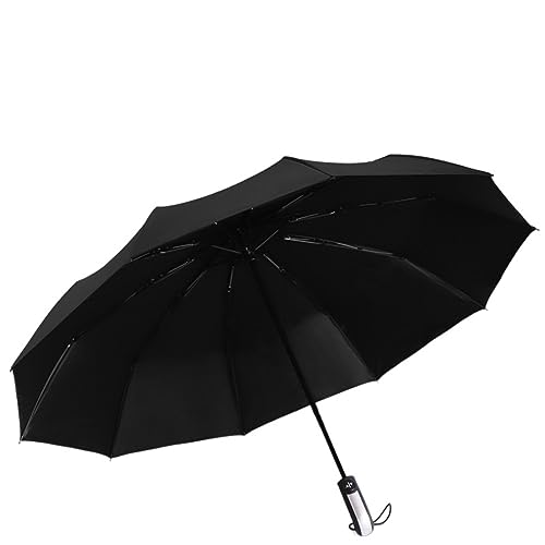 Parapluies entièrement automatiques pliables pare-soleil de pluie anti UV pour homme et femme