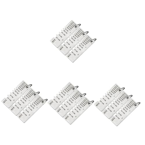 Medidor de espesor de láminas metálicas de acero inoxidable miniatura 1