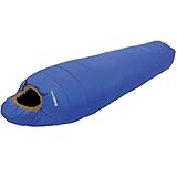 High Peak Outdoors Summit 0 Degree XL Sleeping Bag, 34" x 95" x 22", Blue