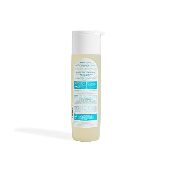 The Honest Company 2-in-1 Cleansing Shampoo + Body Wash | Gentle for Baby | Naturally Derived, Tear-free, Hypoallergenic | Fragrance Free Sensitive, 10 fl oz