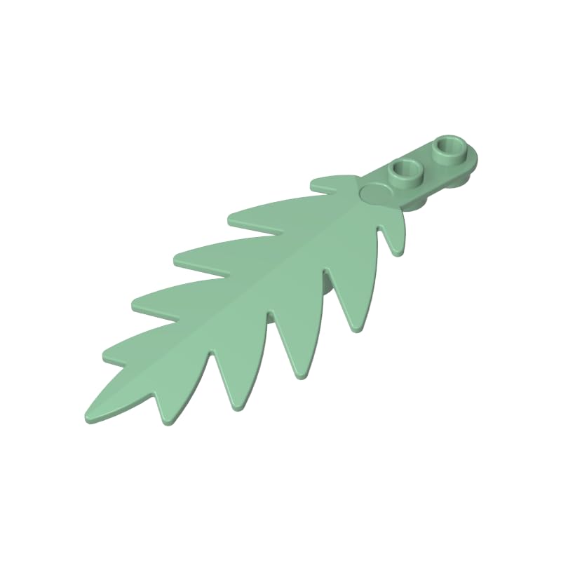 XYEIUGO GDS-1440 6148 Ornaments Plant, Palm Leaf Small, Sand Green, 50 PCS