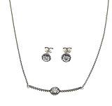 PANDORA Classic Elegance Jewelry 925 Sterling Silver Gift Set, Size: 45cm, 17.7 inches - B801233-45