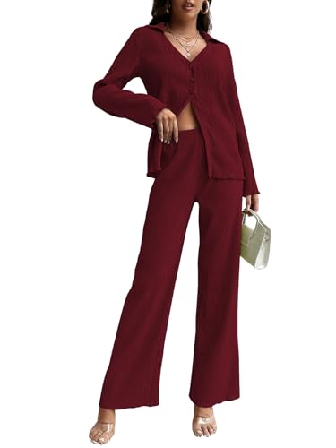 Image of GRECIILOOKS Co ord Set Women Stylish | Dress for Woman | Women's Summer Cord Set | Trendy Poly Cotton Pajama Set | Full Sleeve Beach & Resort Outfits