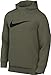 Nike Herren Hooded Long Sleeve Top M Nk Df Hdie Po Swsh, Medium Olive/Black, CZ2425-222, XL Nike Herren günstig Kaufen-Nike Herren Hooded Long Sleeve Top M Nk Df Hdie Po Swsh, Medium Olive/Black, CZ2425-222, XL