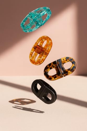 Image of DAFNI KLIX Magnetic Hair Clips - The Original Magnetic Hair Clips by DAFNI, Icon Design, Strong Hold, No Pull, Flat Comfort (Matt Black)