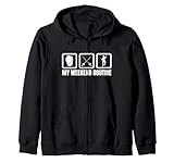Fencer Weekend Schedule Fencing Lover Sabre Zip Hoodie