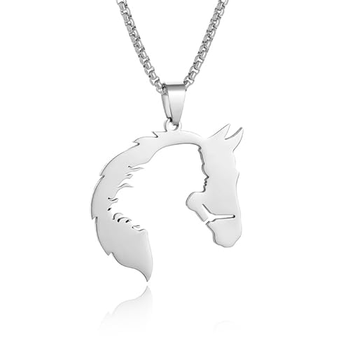 Pendentif cheval en argent : le collier idéal pour vos sorties équestres et champêtres
