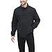 Dockers Men's Micro Twill Golf Bomber Jacket, Black, Large
