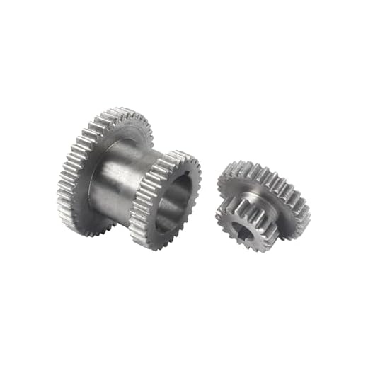 XUNKUANER Sliding Fixed Double Gear Set, Teeth:T43 x T31, T30 x T18 | for CJ0618 Series Mini Lathe ,S/N: CJ0618-014/024C,45# carbon steel;Module M1.5; height 44.5mm/24mm; aperture 30mm/12mm