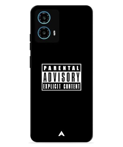 Image of Premium Explicit Case for Moto G34 Soft-Touch Metal TPU Back Cover, Shockproof, Designer, Aesthetic Mobile Phone Case (Glossy Finish)