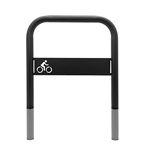 MORIA DESIGN Fahrradständer Boden - 110 x 80 cm Bodenparker für 2 Fahrräder - stabiler Fahrradständer für Mountainbike MTB und E-Bike - Fahrradanlehnbügel galvanisiert pulverbeschichtet