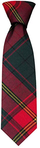 Cravate Ulster Red Irish Tartan idéale pour mariages et cérémonies