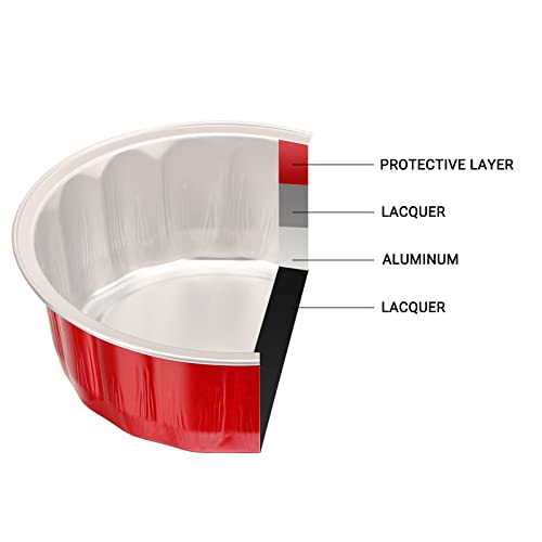 Eusoar ESFBA560576 Aluminum Foil Muffin Cupcake Ramekin thumb #5