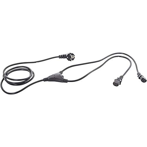 Preisvergleich Produktbild HAWA 1008274 Kaltgeräte Y-Kabel Schwarz 2.35 m