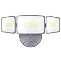 Onforu 60W LED Security Light, 6000LM Super Bright Outdoor Flood Light Fixture Switch Controlled, IP65 Waterproof, 6500K White Wall Mount Exterior Security Light for Eave, Yard, Garden, Porch