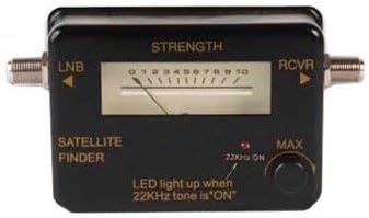 Satellite Signal Strength Meter Finder Squawker Finder Locator Tester, DirecTV Dish Network, 2 GHz, 13-18 VDC, 75 Ohm