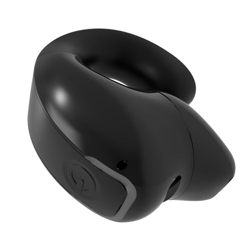Tewzafiya - Auriculares inalámbricos abiertos para los oídos abiertos, clip inteligente en los auriculares - Control táctil Auriculares inalámbricos impermeables Fit Sports Running, Workout, Video