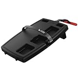 STUPID Car Tray: Ultimate Car Accessory and Portable Tray - Includes 2 12' Elastic Cargo Straps and Quick-Release Seat Anchor - TPV Grippy Ring and Feet - Midnight Mayhem