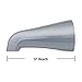 DANCO One-Size-Fits-All Universal Tub Spout, Chrome (88702A), Without Diverter, 1-Pack