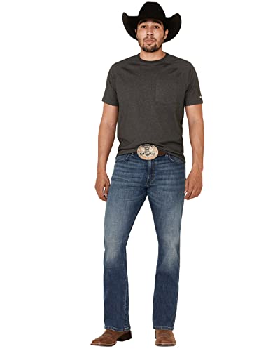 Image of Wrangler Men's Retro Relaxed-Fit Bootcut Jackson Hole Jean