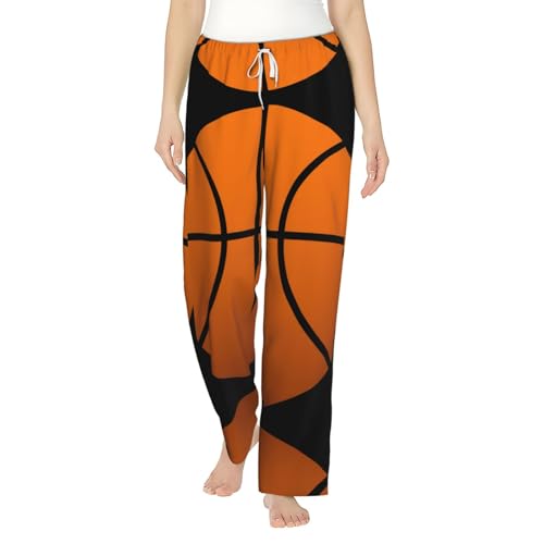 Pantalon de pyjama basket femme ample et doux pour vos soirées cocooning