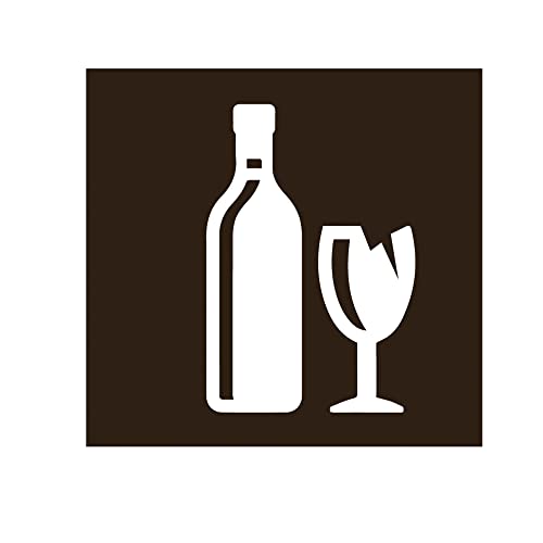 Medialinternational 93765 Etiqueta de vinilo con icona"cristal" para recogida diferenciada Cover