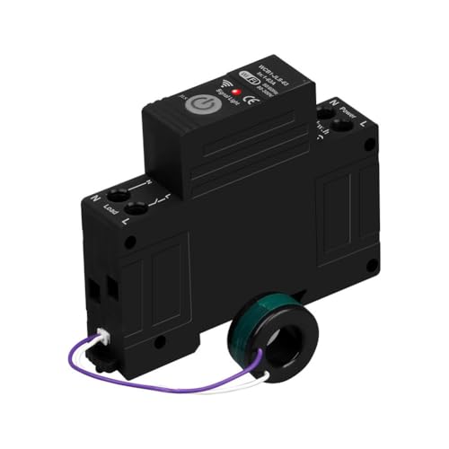 Disjoncteur intelligent Tuya 63A 230V rail DIN programmable à distance - 3