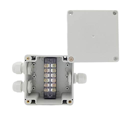 Caja impermeable para caja eléctrica, conector de alambre, herramienta de cable de 83 x 81 x 56 mm