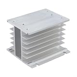 Dissipatore di calore compatibile MDQ-200A 150x98x79mm argento (150A-200A)