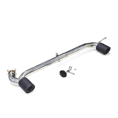 Double sortie d'échappement en acier inoxydable 304 anti-corrosion pour BMW 220i F22