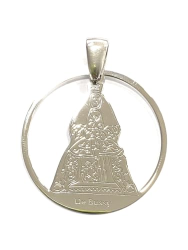 Médaille Vierge des Rois en argent, le cadeau idéal pour une communion ou naissance