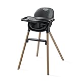 Graco Ready2Dine 4-in-1 Highchair, Portable High Chair with 4 Growing Stages, Foldable Baby High Chair, Toddler Feeding Seat, Youth Stool, and Big Kid Seat, Hazen