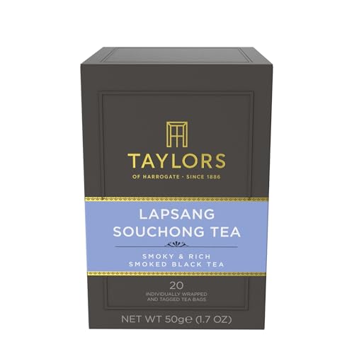 Taylors of Harrogate Lapsang Souchong, 20 Teabags (Pack of 6)
