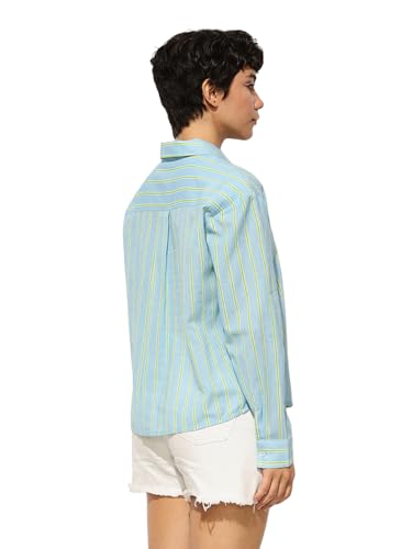 Image of ONLY Women's Striped Regular Fit Shirt