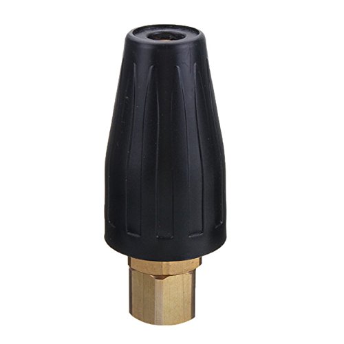 KingLan Ugello Rotante Turbo da 250 Bar M18 * 1.5 per Rondella di Pressione 3600Psi