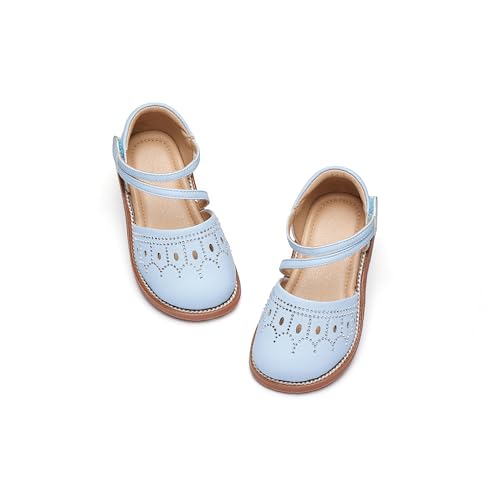 Image of Flaryzone Girls Sandals Closed Toe Summer Flats Dress Sandals Shoes Toddler /Little Kid
