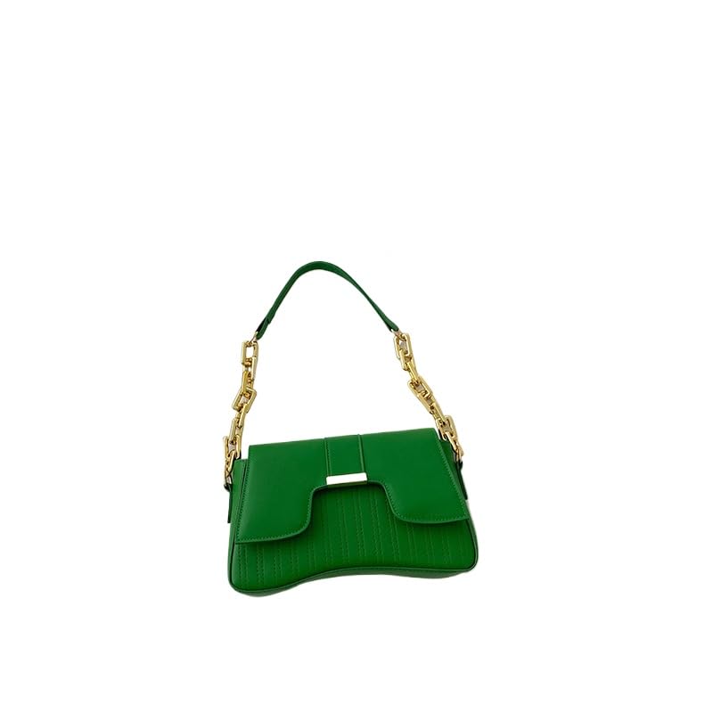 Texture Simple Temperament Commuter Chain Armpit Bag 2025 New Shoulder Bag Small Square Women's Foreign Style