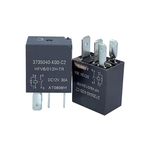 Relais de ventilateur HFV6 012Z-TR DIP5 12VDC 30A composant électronique auto