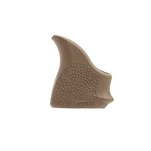 Hogue HandAll Beavertail Rubber Grip Sleeve for S&W Bodyguard 380, Taurus TCP, FDE - Flat Dark Earth - 18503