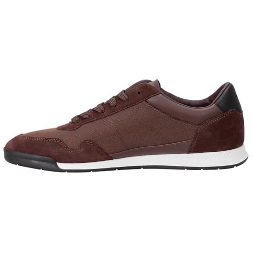 Image of BOSS Men's Titanium SL sdtxny Trainers Made of Various Materials with Suede Details and Lacing Size