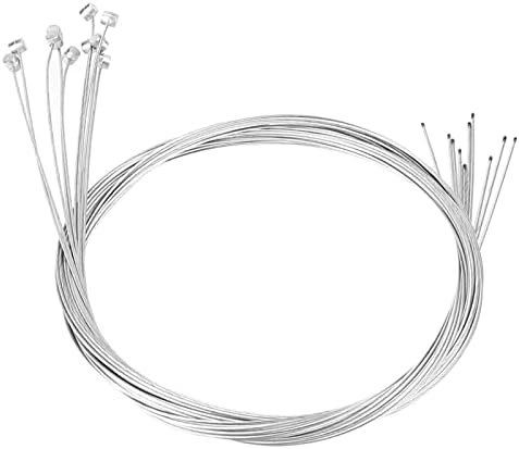 Brake Cables, 10pcs 2M Steel Anti-Rust Cord for Bicycle Braking Line Repair Replacement Accessory - Road and Mountain Bike