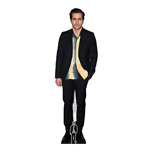 Star Cutouts Ltd CS863 Jake Gyllenhaal Actor Lifesize Cardboard Cutout with Free Mini Standee, Multicolour