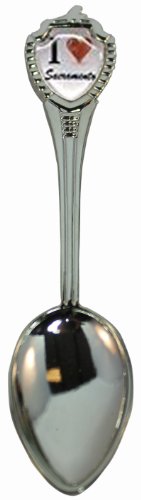 Souvenir Spoon I Love Sacramento