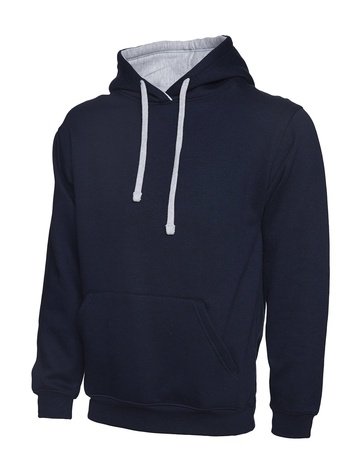 Sweat à capuche bleu marine UC507 idéal pour le quotidien en XXXL L