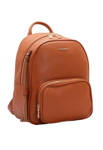 Bolsa Mochila De Costas Feminina Casual Chenson Com Chaveiro