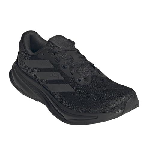Adidas Women's Supernova Rise 2 Running Shoes Sneaker, Black/Black/Black, 6